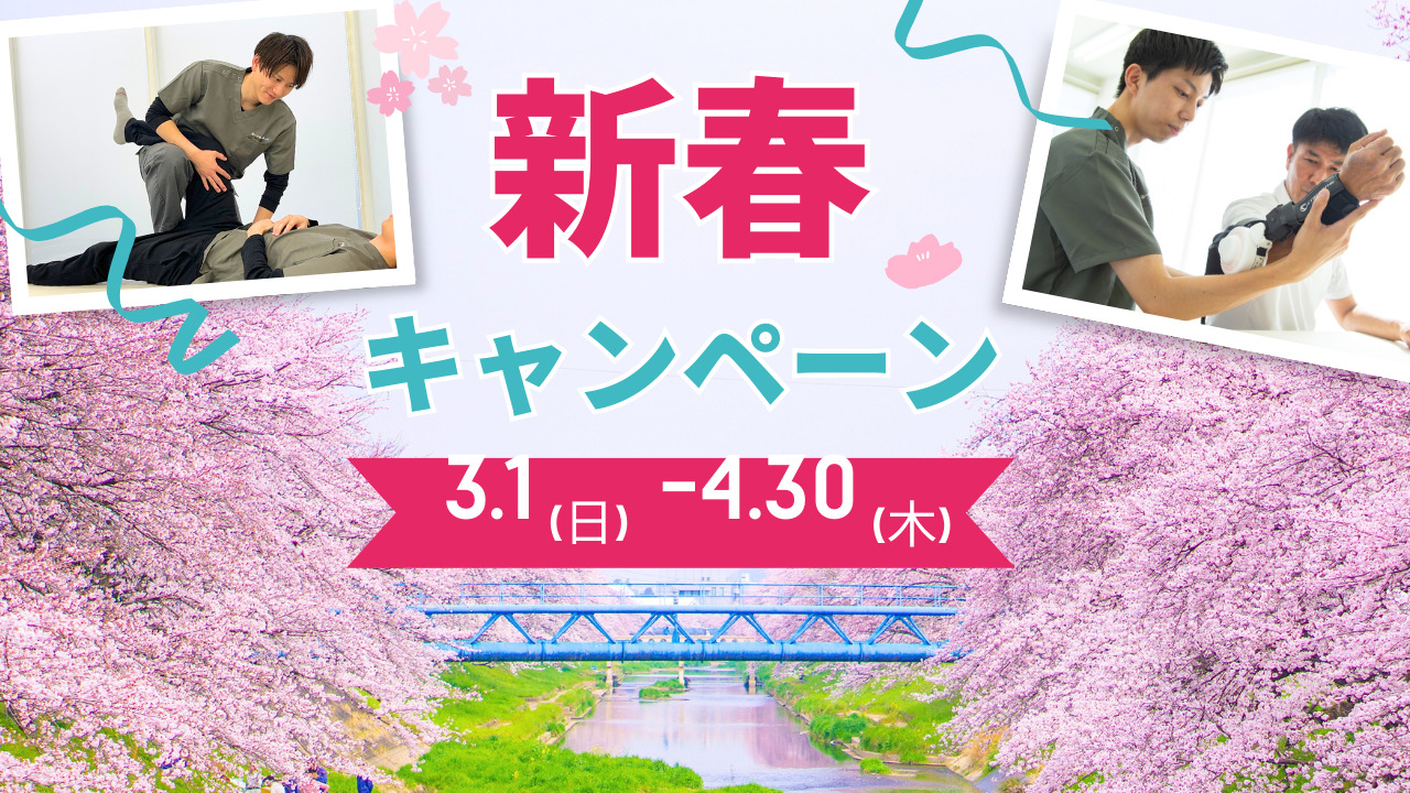 🌸新春キャンペーンのお知らせ🌸