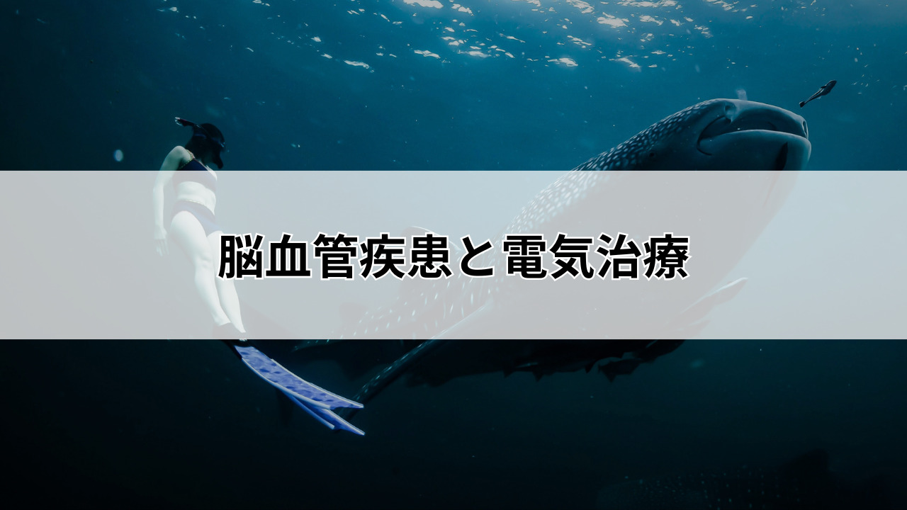 【堺市】脳血管疾患と電気治療
